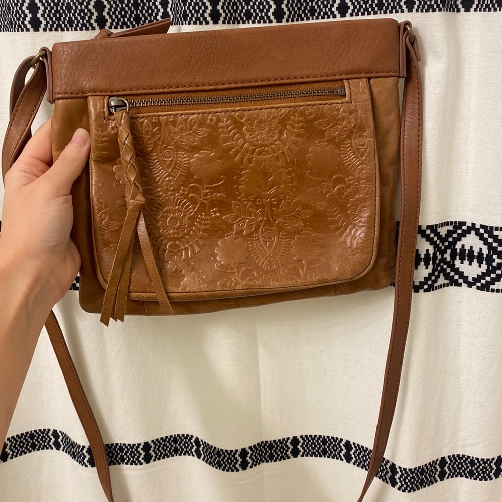 Boho western cross body bag